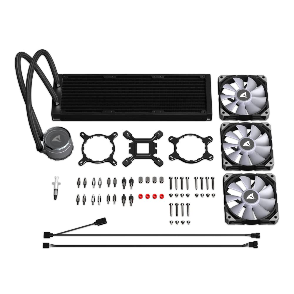 Sharkoon S90 RGB, AIO Wasserkühlung, Typ 360