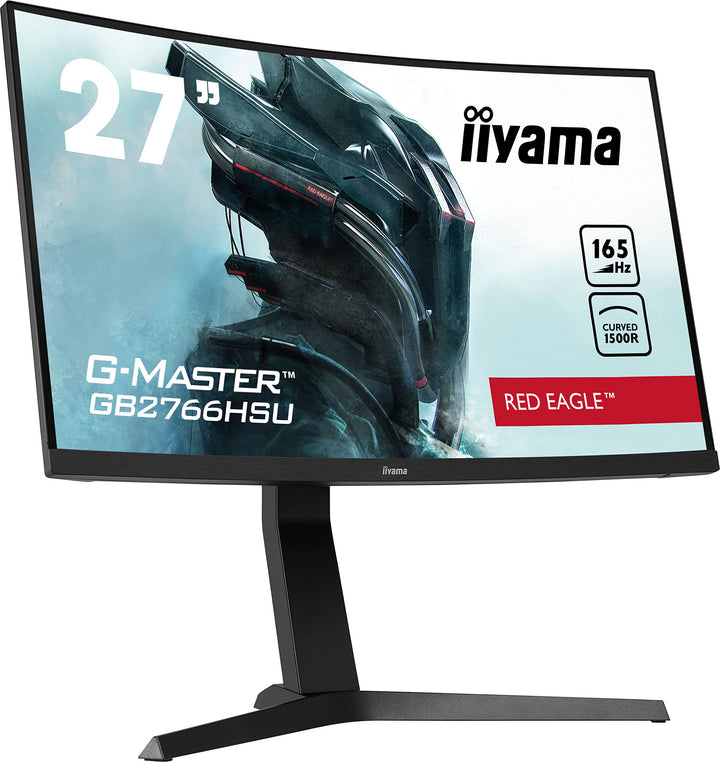iiyama G-Master Red Eagle GB2766HSU-B1 Curved 68,5cm 27" VA LED Gaming Monitor Full-HD HDMI DP USB2.