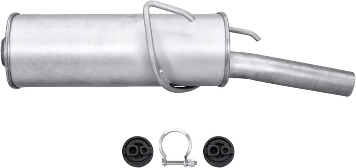 HELLA 8LD 366 032-501 Endschalldämpfer - Easy2Fit® Kit - hinten - einteilig - Set mit Anbauteilen