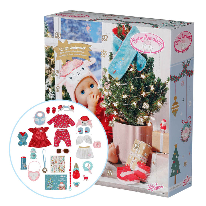Zapf Creation 705445 Baby Annabell Advent Calendar - Puppenadventskalender mit 24 Überaschungen best