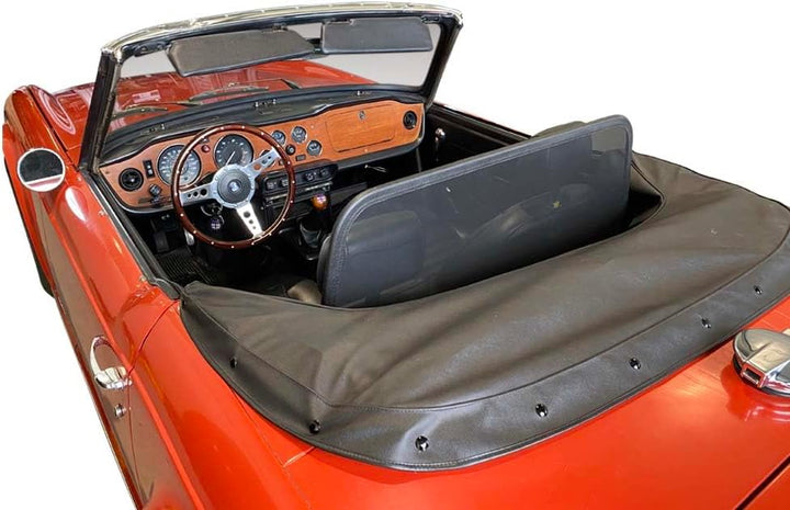 Aperta Windschott passend für Triumph TR4,TR6 TR4, TR6 100% Passgenau OEM Qualität Schwarz Windstop