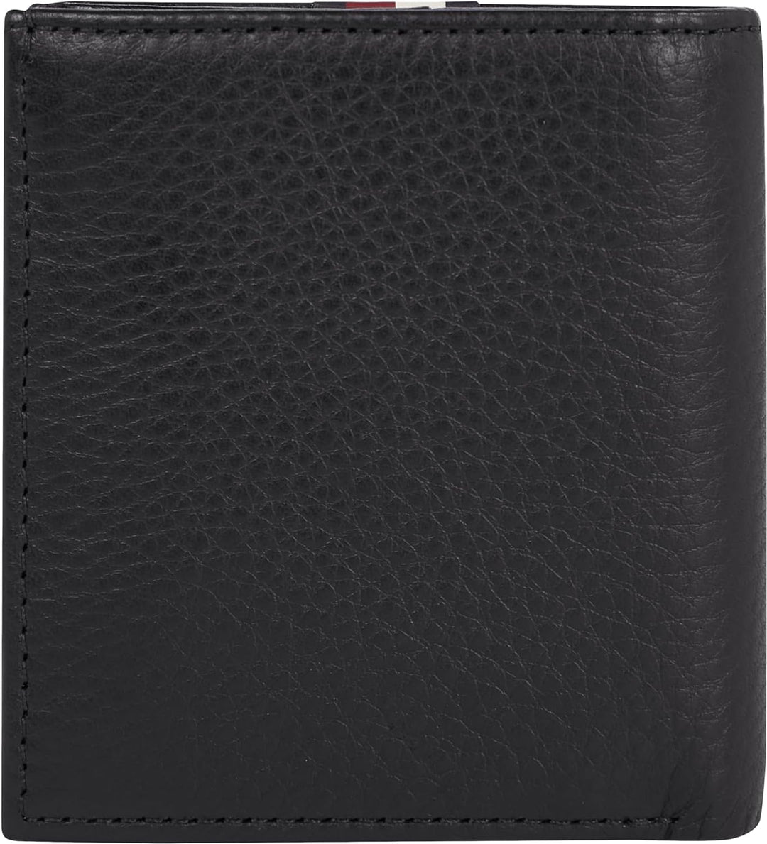 Tommy Hilfiger Herren Portemonnaie Trifold mit Münzfach, Schwarz (Black), Onesize
