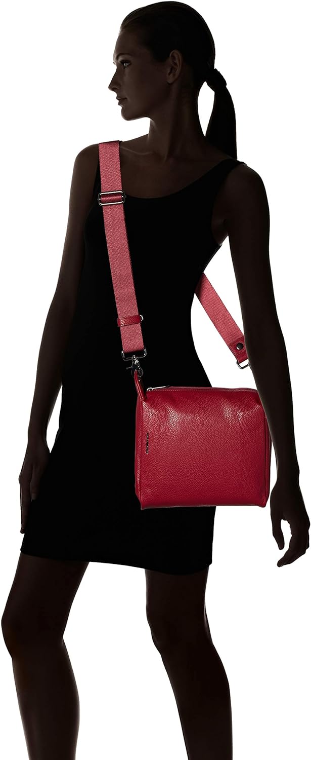 Mandarina Duck Damen Mellow Leather P10fzt52 Umhängetasche Red Plum, Red Plum