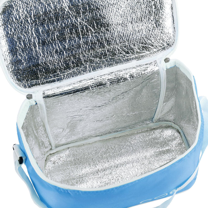 com-four® Kühltasche - Klassische Faltbare Thermo-Kühlbox - Isoliertasche für Picknick, Camping, Out