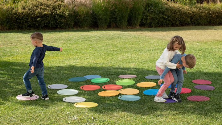 Betzold Sitzmatten 12er-Set Regenbogen, Regenbogen