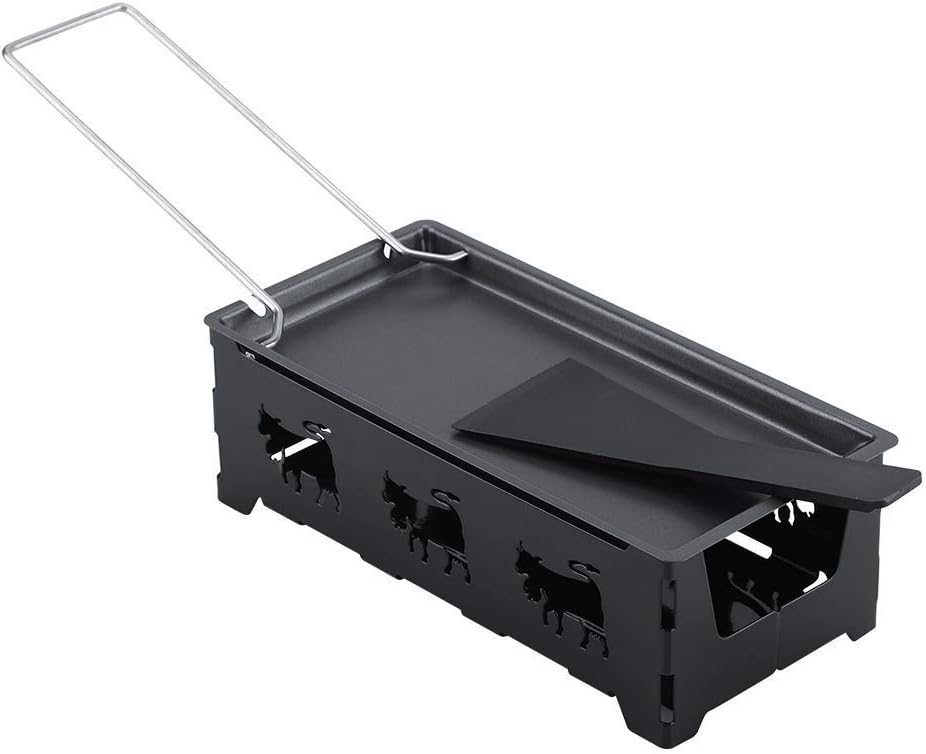 Tragbares Antihaft-Käse-Raclette-Roaster-Backblech-Herd-Set für die Küche zu Hause Grillwerkzeug