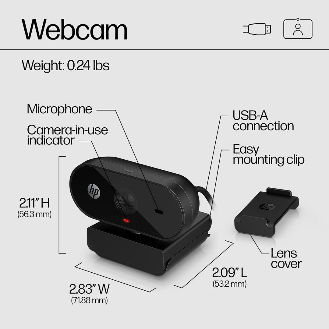HP 325 FHD Webcam 53X27AA