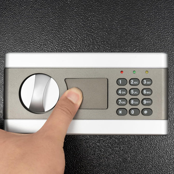 Tresor Elektronischer Safe, 38 * 31 * 45cm Möbeltresor Tresor Feuerfest tresor mit Passwort Notschlü
