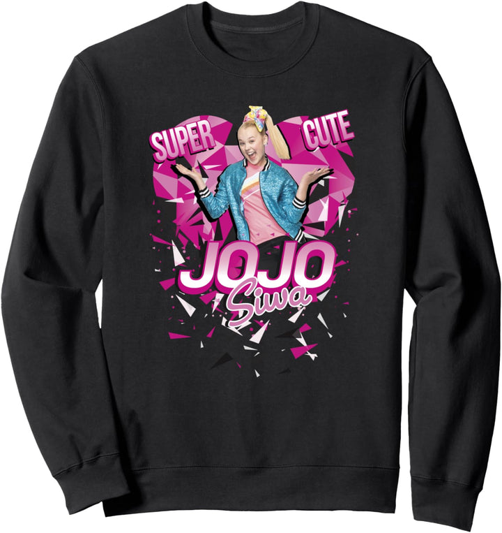 JoJo Siwa Super Cute Heart Poster Sweatshirt