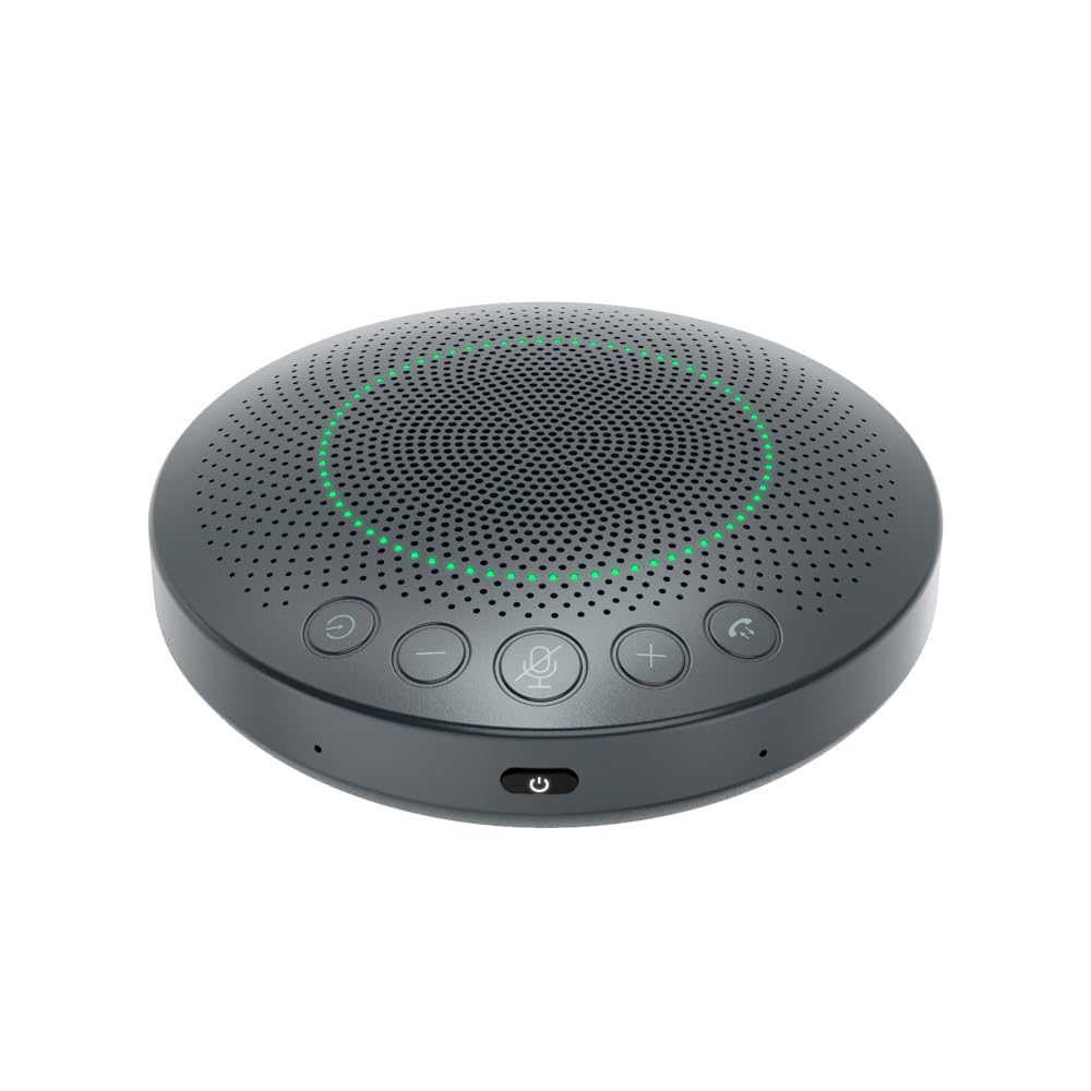 BluePod Konferenzlautsprecher mit 6 Mikrofonen, tragbare Freisprecheinrichtung Bluetooth/USB, VoiceL