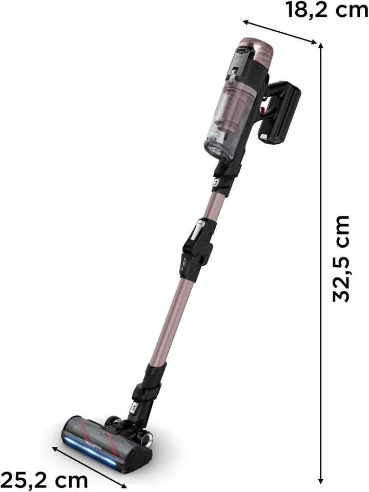 Rowenta X-Force Flex 16.60 kabelloser Akkustaubsauger, Extreme Saugkraft, 315 Air Watt, optimale Erg