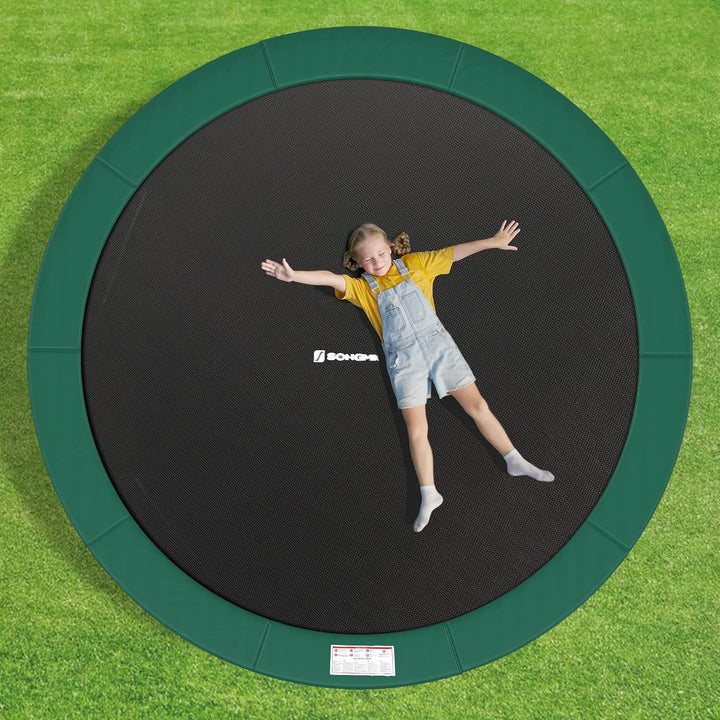 SONGMICS Trampolin Randabdeckung, Ø 183 244 305 366 427 cm, Federabdeckung, Randschutz, Sicherheitsm