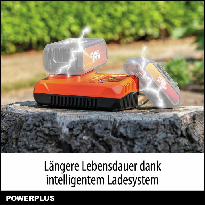 Power Plus Dual Power Akku Ladegerät POWDP9051-4.0A - für 20V & 2x20V Akku & Batterien - Akku-Plattf