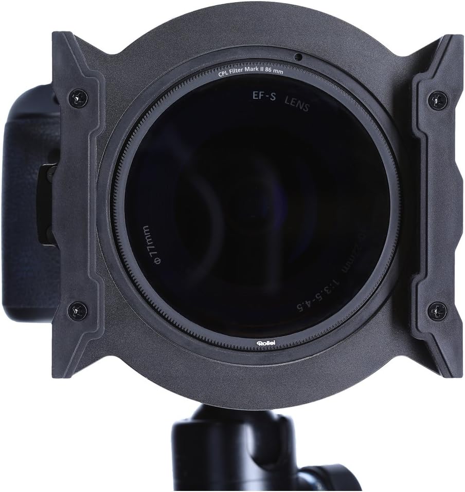 Rollei Mark II Filterhalter Starter Kit I Steckfiltersystem für 100mm Rechteckfilter, inkl Soft GND8