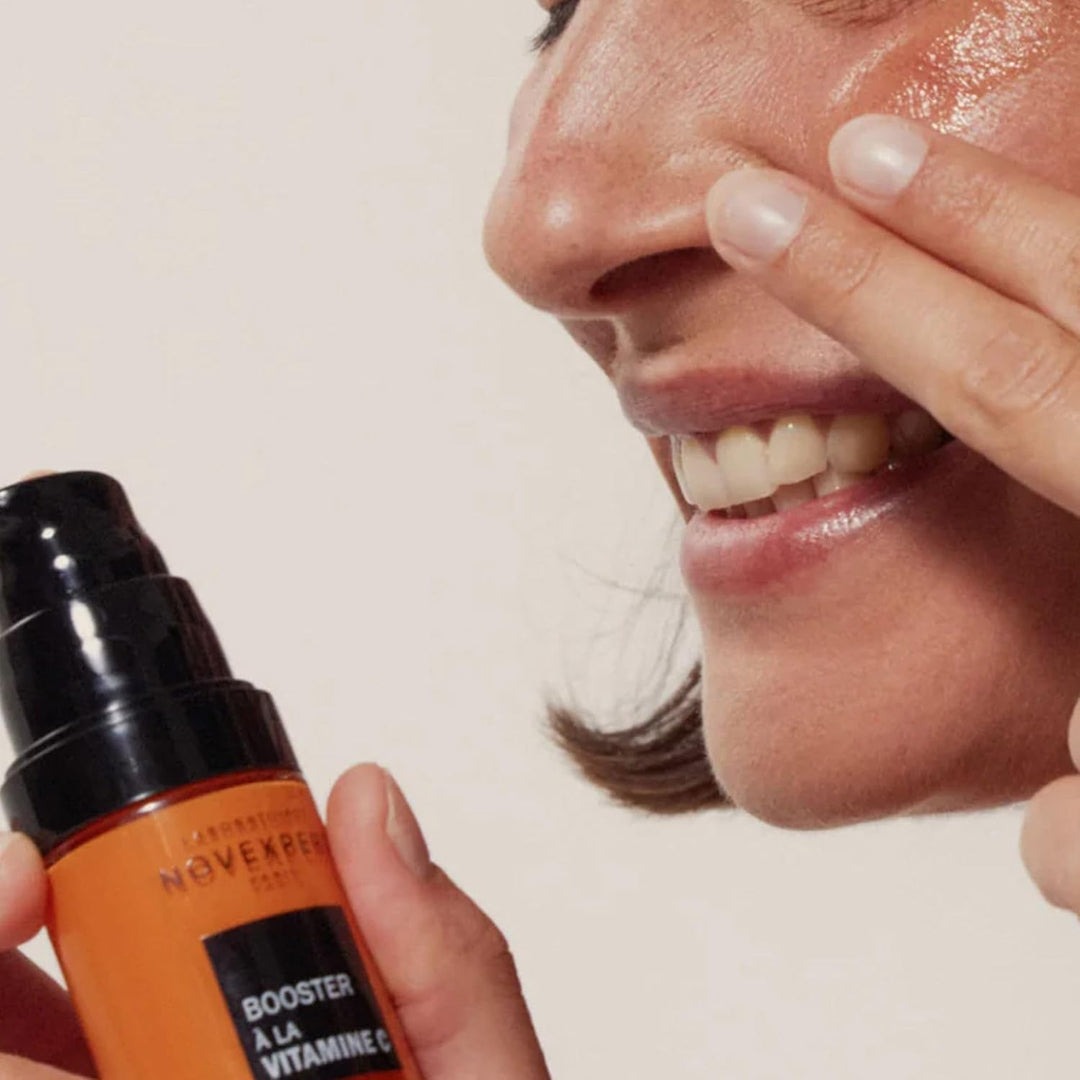 NOVEXPERT Power-Booster mit 25% Vitamin C, 30ml Serum gegen Falten
