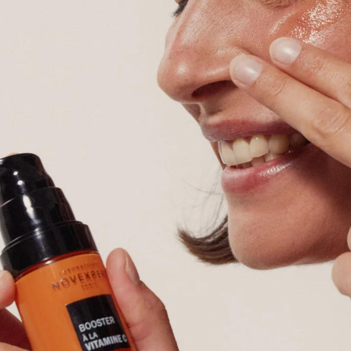 NOVEXPERT Power-Booster mit 25% Vitamin C, 30ml Serum gegen Falten
