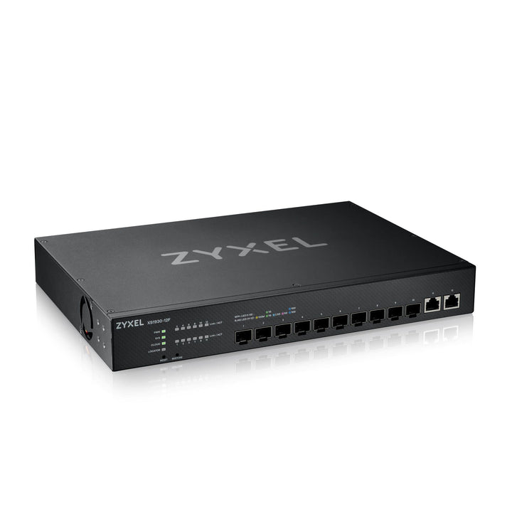 Zyxel XS1930-12F-ZZ0101F network switch Managed L2/L3 10G Ethernet (100/1000/10000) Black 12-Port, 1
