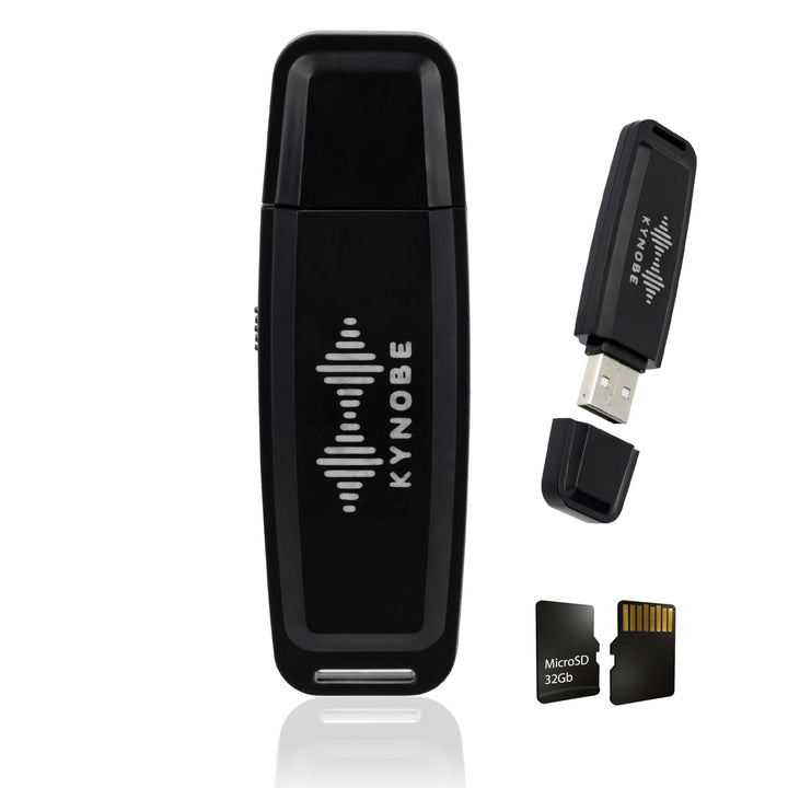 sprachrecorder Diktiergerät mit 32GB MicroSD - Kompakter Sprachrekorder mit klarem Klang – Mini Dikt
