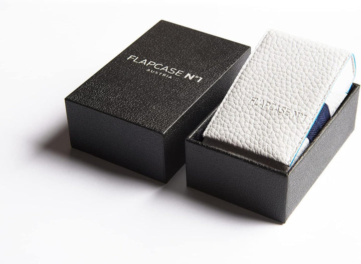 FLAPCASE N°1 • Glacier Shadow • Designer Zigarettenetui, Made in Austria, Leder vegan Zigarettenbox