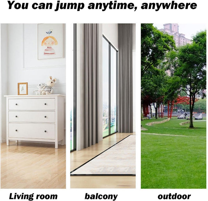 Trampolin für den Innenbereich, Sprungbett – faltbares Trampolin mit 75 kg Maximalbelastung, Fitness
