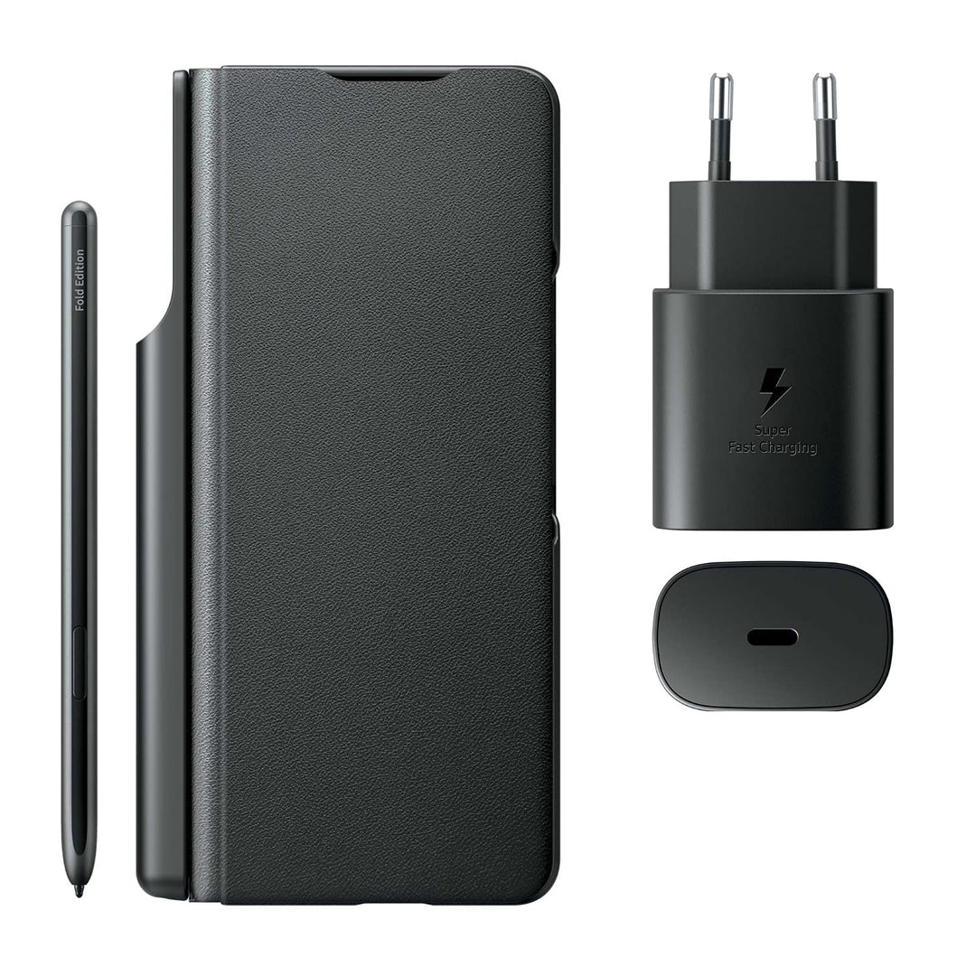 Set aus Flip Cover withPen (EF-FF92P) und Schnellladeadapter 25 Watt (EP-TA800N)