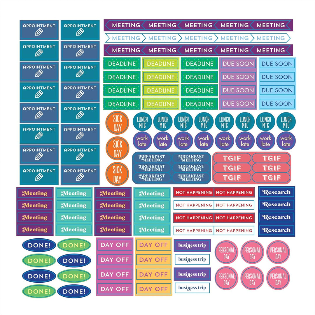Plan It! a Sticker Book for All Your Productivity Needs, Taschenbuch