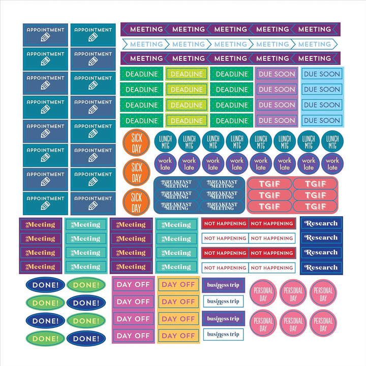 Plan It! a Sticker Book for All Your Productivity Needs, Taschenbuch