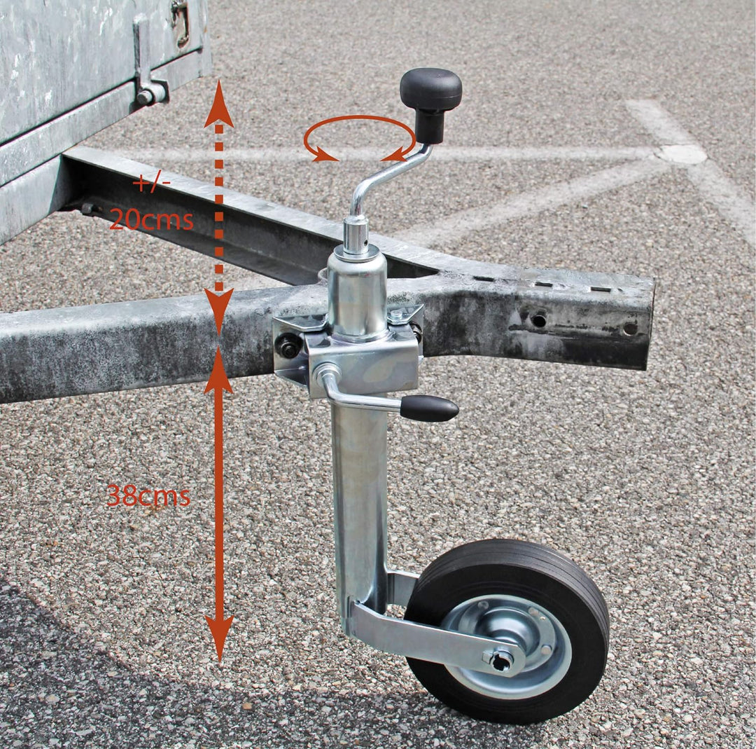 XLPT Stutzrad mit Gabel D.48mm + Flansch