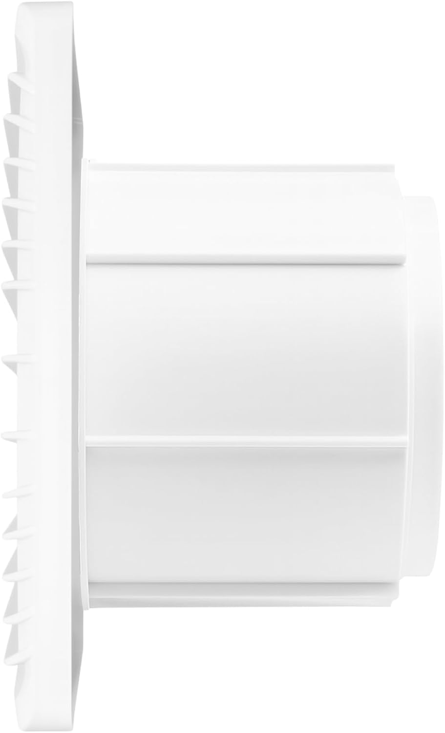 MKK Badlüfter 90mm Wandmontage Leise Lüfter Wohnraumlüfter Weiss (Standard), Standard