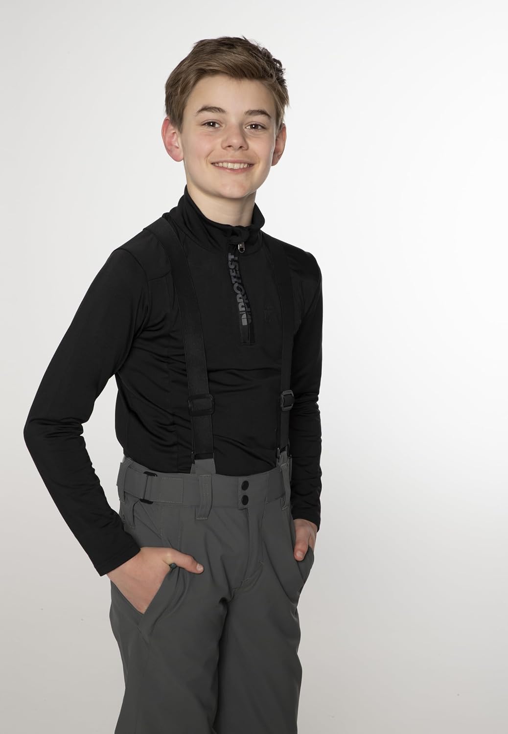 Protest Jungen Bork Skihose 128 Huntergreen, 128 Huntergreen