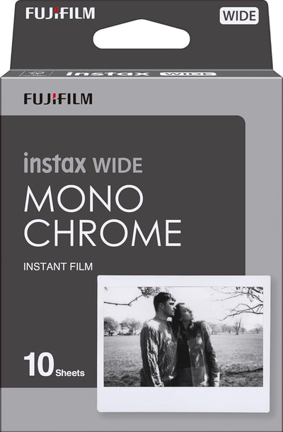 Instax Wide Film, 2-er Pack & Instax Wide Monochrome Filme Doppelpackung Wide Monochrome Filme Set,