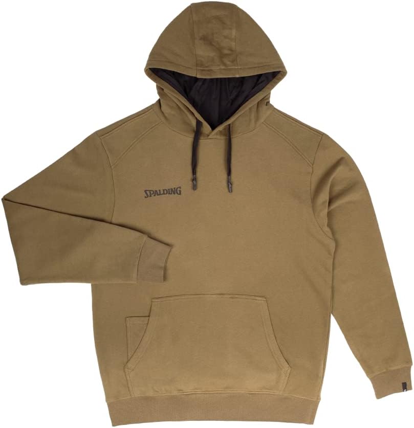 Spalding - Sweatshirt mit Kapuze - Khaki Grün - 80% Baumwolle - Sportswear Sweatshirt - Grösse XL