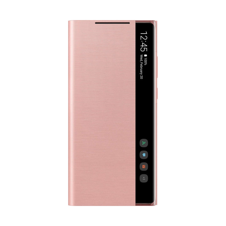 Samsung Note20 Clear View Cover, EF-ZN980CAEGEU, Copper Brown