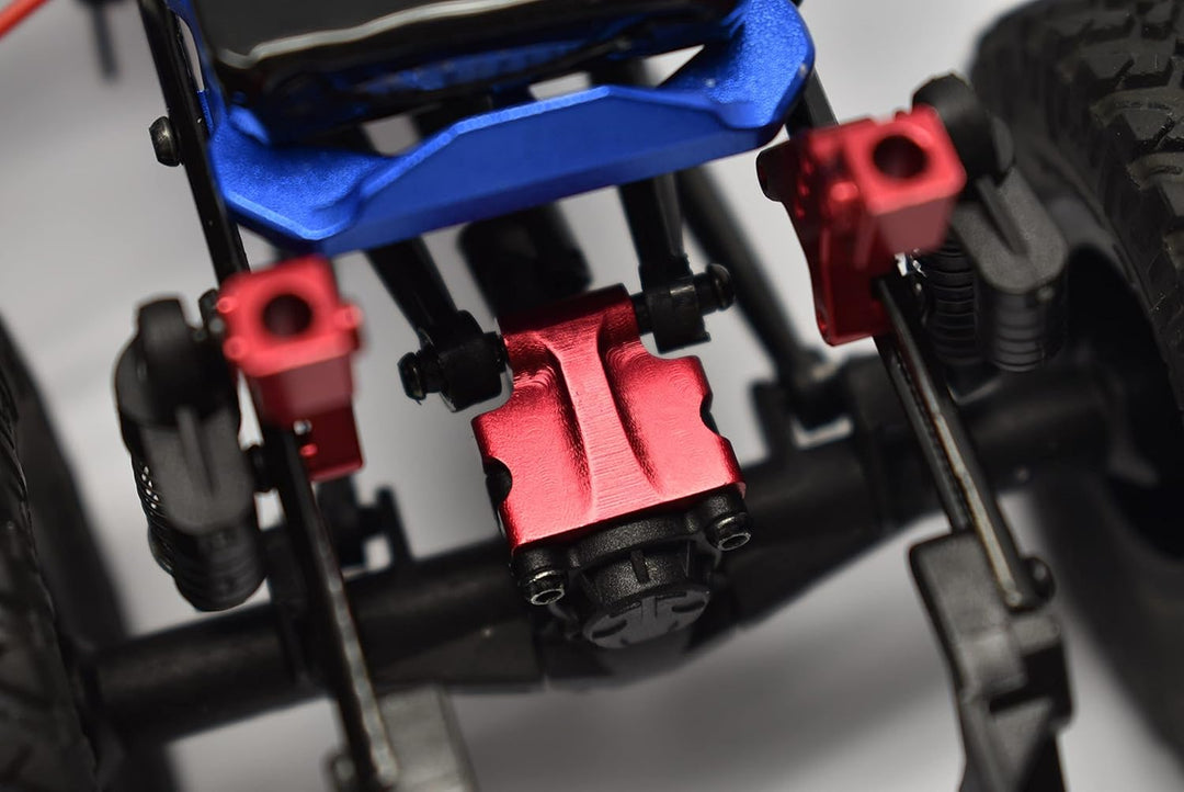 GPM Axial 1:24 SCX24 Deadbolt AXI90081 Tuning Teile Aluminium Rear Upper Tie Rod Connector - 3Pc Set