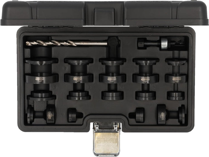 KS Tools 140.2650 Lochstanzen-Satz für PDC-Sensoren, 23-tlg