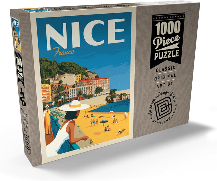 Frankreich: Nizza, Vintage Poster - Premium 1000 Teile Puzzle - MyPuzzle Sonderkollektion von Anders