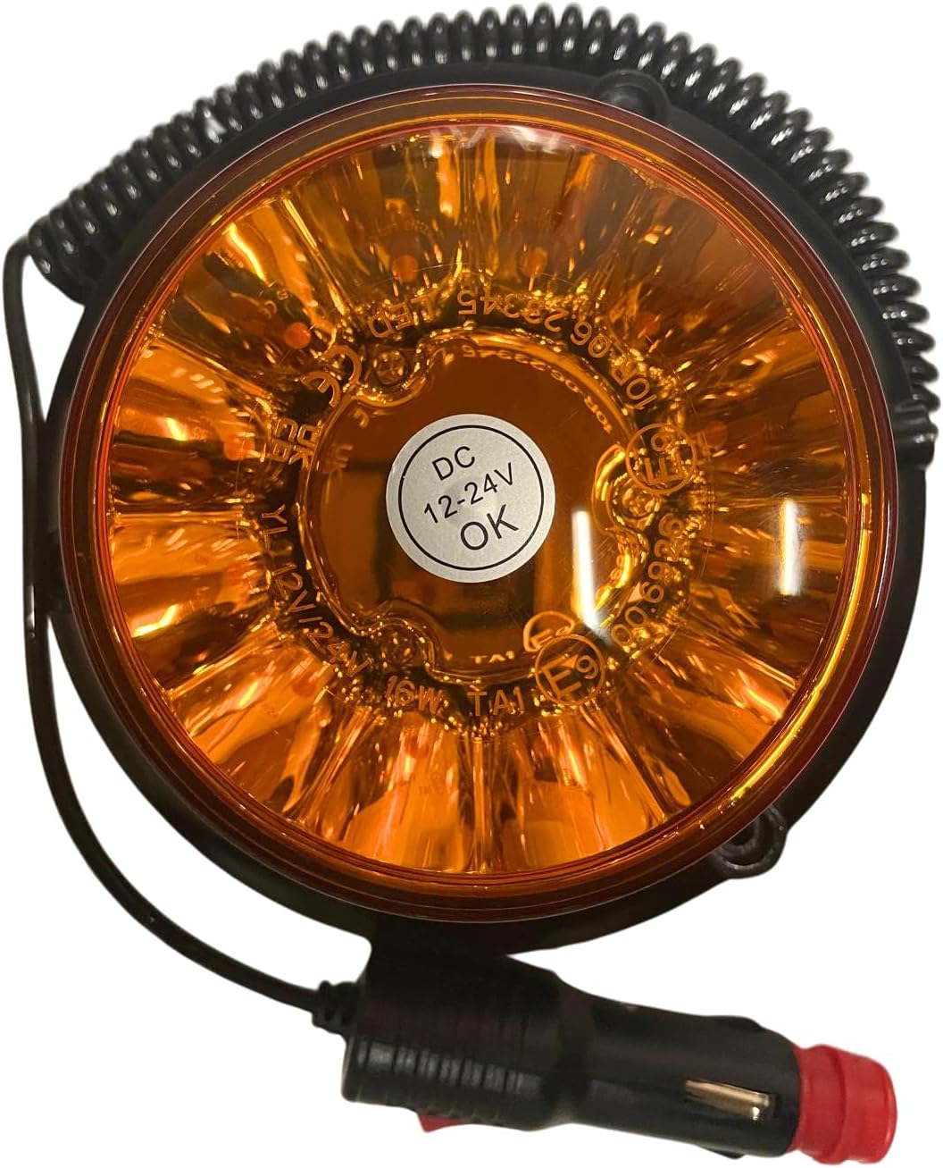 LED Rundumleuchte 4 Blitzmuster 12V 24V ECE R65 R10 E9 Magnet f. PKW LKW Traktor Magnet 2 Stücke set