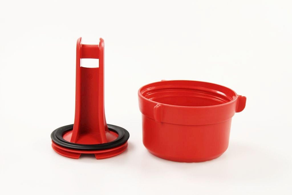 TUPPERWARE Chef Profi-Chef K 61 Presswerkeinsatz rot Einsatz Presse