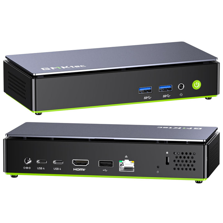 GMKtec K13 Mini PC Intel Ultra 7 256V mit 5G LAN|PD-Stromversorgung(8K/8T Bis zu 4.8GHz) K13 Micro P