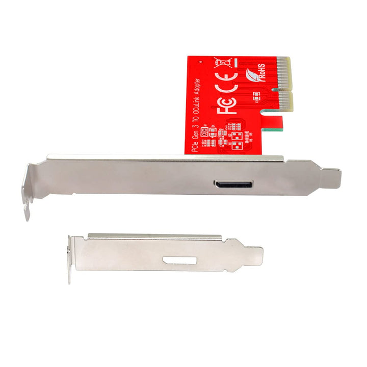 ChenYang CY PCI-E 3.0 Express 4.0 x4 zu Oculink Externer SFF-8612 SFF-8611 Host Adapter für PCIe SSD