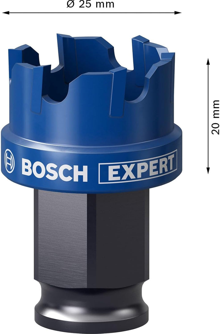 Bosch Accessories 1x Expert Sheet Metal Lochsäge (für Stahlbleche, Edelstahlbleche, Ø 27 mm, Zubehör
