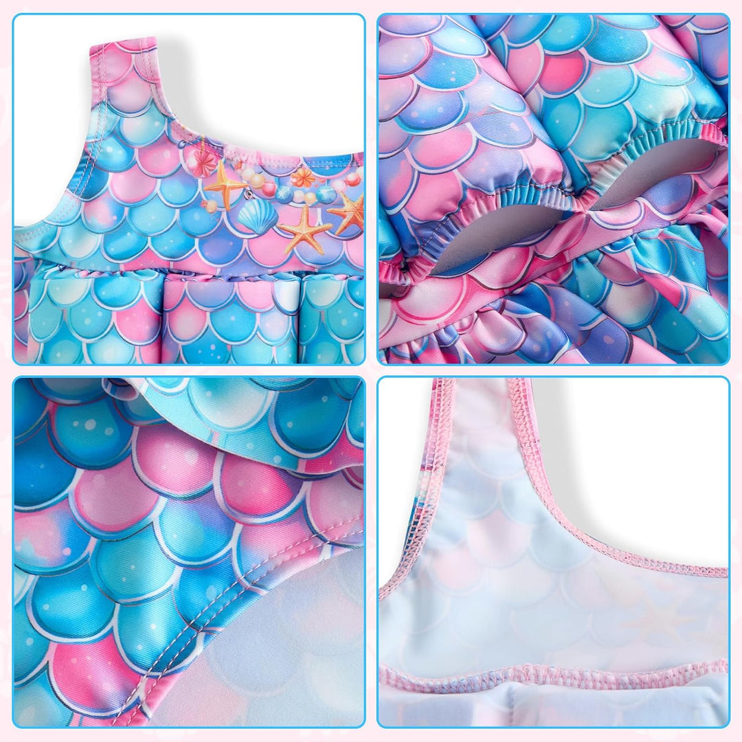 Badeanzug Baby Mädchen mit Floatation Kleinkind Schwimmtraining Hilfe Schwimmende Badeanzug EIN Stüc