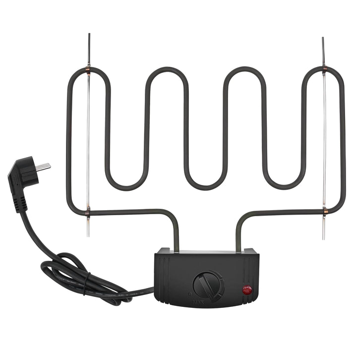2000W Universal Heizschlange, Räucherofen Profi Elektroheizung zum Räuchern, Heizspirale Räucherschr