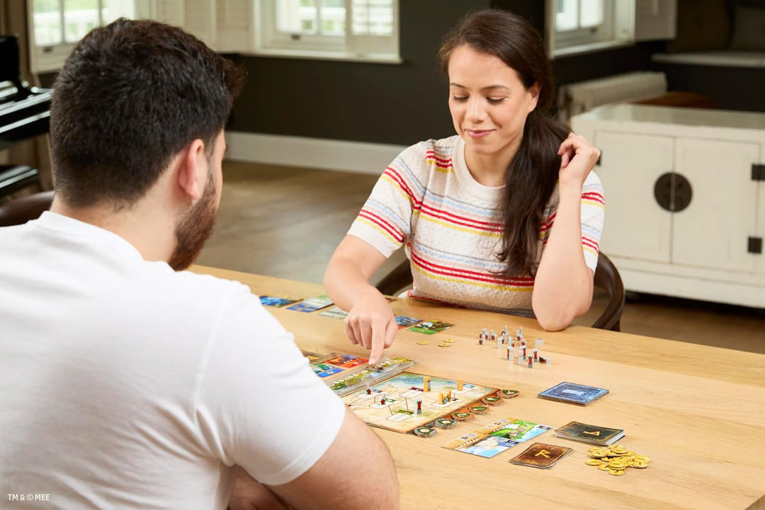 Repos Production - Der Herr der Ringe: Duell um Mittelerde Brettspiel - Strategisches Brettspiel für