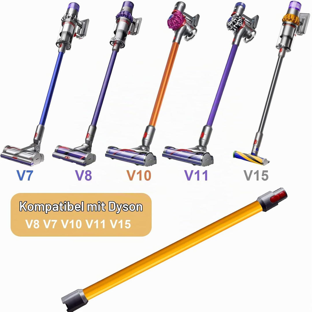 Schnellspanner Verlängerungsrohr für Dyson V15 V11 V10 V8 V7 Stabstaubsauger, Ersatzteile Verlängeru