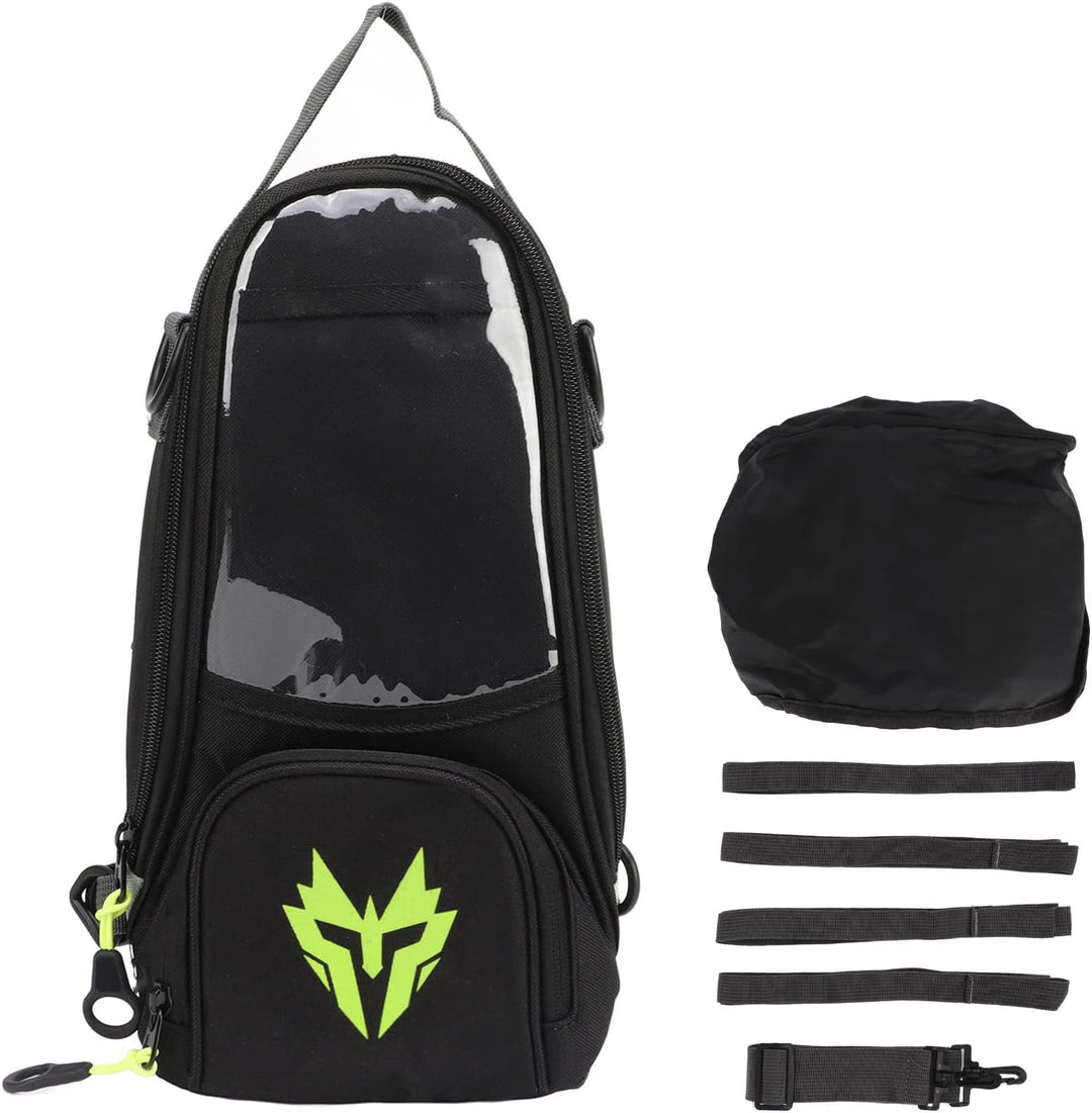 aqxreight Kraftstofftanktasche, Magnetischer Motorrad-Tankrucksack aus Oxford-Gewebe, Hochfestes 4,5