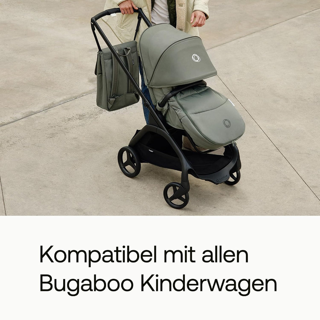 Bugaboo Wickelrucksack, Wasserabweisende Tasche aus nachhaltigem Material, Einfach zu reinigen, mit