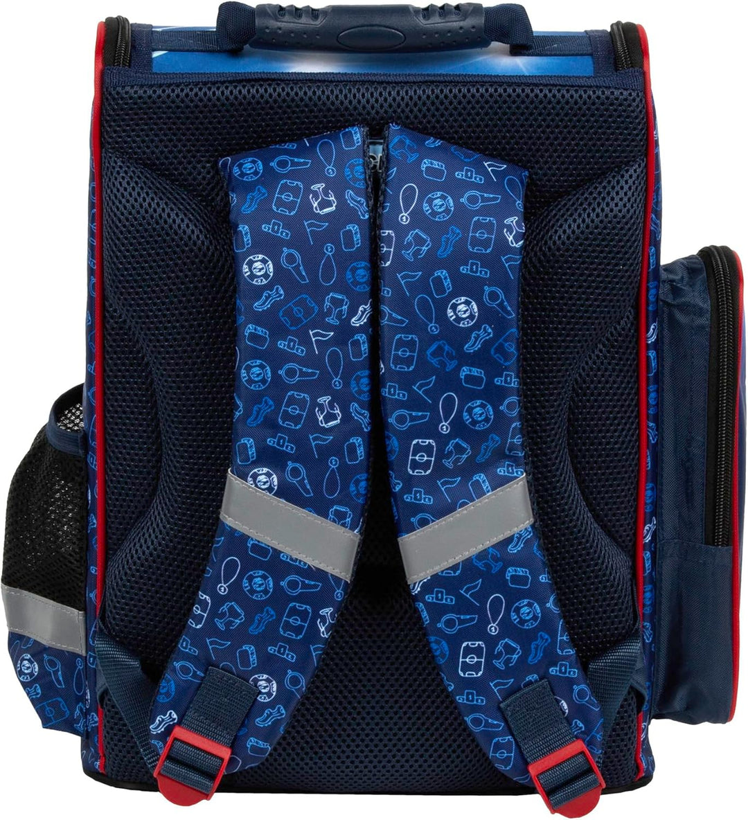 Goldkids - Schulranzen für Jungen, 6er-Set - Schul-Rucksack für Kinder mit Federmäppchen - Schuhbeut