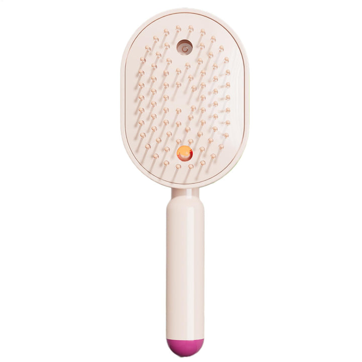Nasse Haarbürste, Haarkamm mit Vibration, 20,3 cm (8 Zoll), mit Licht, Nylonborsten, Lederpflege-Zub