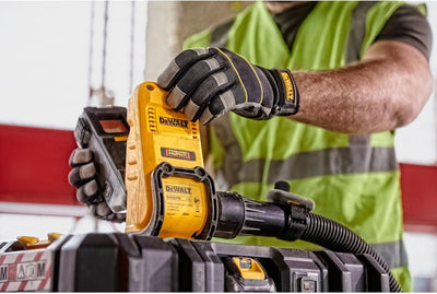 Dewalt Staubbox-Absaugeadapter DWH079D (für Staubabsaugungen, Schutz vor gesundheitsgefährdenden Stä